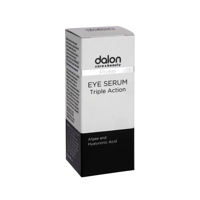 Dalon Prime Eye Serum Triple Action, Ορός Ματιών για Λείανση των Ρυτίδων & Μείωση Εμφάνισης Μαύρων Κύκλων 30ml