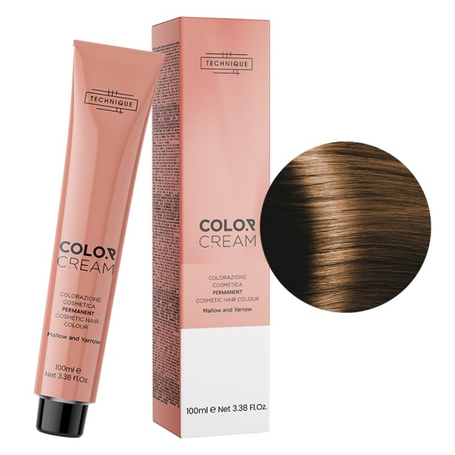 Technique Color Cream Special Αποχρώσεις, Μόνιμη Βαφή σε Σωληνάριο, 100ml - Κανελί 8.73