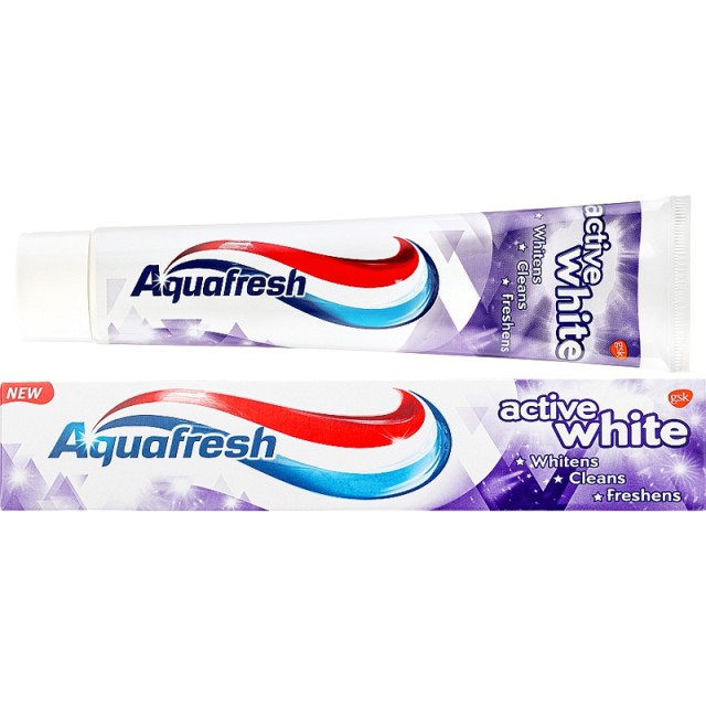 Aquafresh Active White Οδοντόκρεμα 100ml