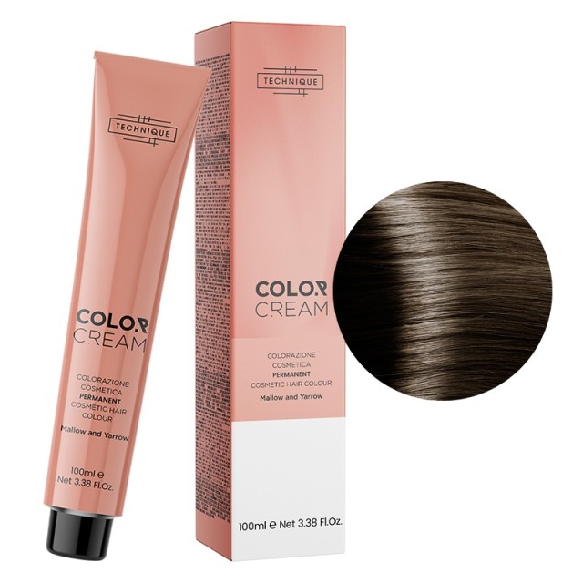 Technique Color Cream Metal Shades, Μόνιμη Βαφή σε Σωληνάριο, 100ml - Κόκκινο Βιολέ 065