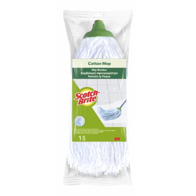 Scotch Brite Σφουγγαρίστρα Βαμβακερή, 1τεμ