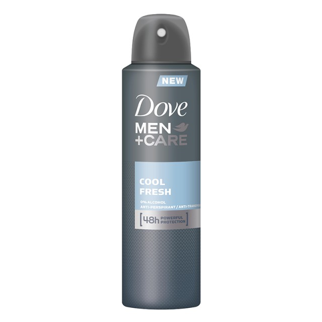 Dove Men+Care Cool Fresh, Ανδρικό Αποσμητικό Σπρέι, 150ml