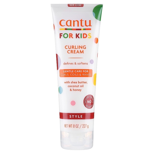 Cantu Care For Kids Curling Cream, Παιδική Κρέμα Μαλλιών για Μπούκλες, 227ml