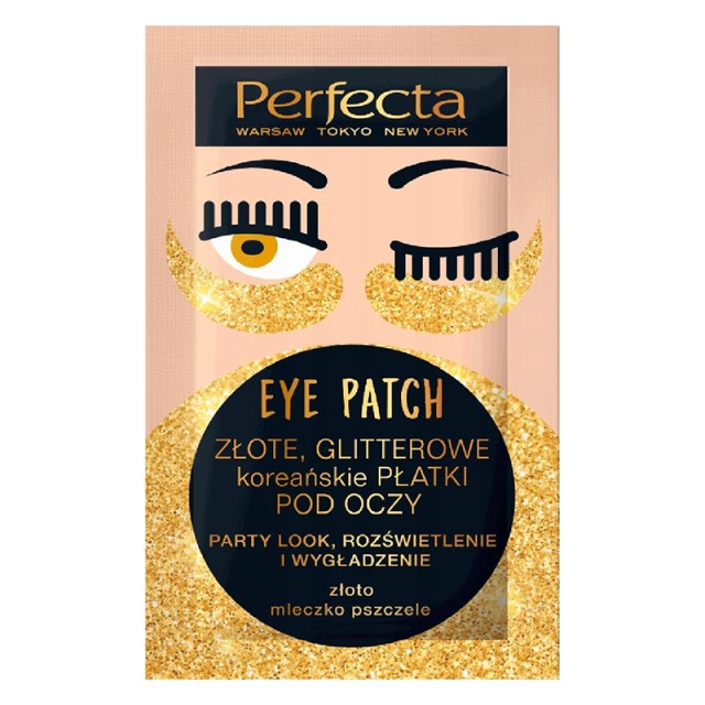 Perfecta Eye Patch Glitter, Επιθέματα Ματιών κατά των Σακούλων & των Ρυτίδων στα μάτια