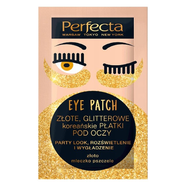 Perfecta Eye Patch Glitter, Επιθέματα Ματιών κατά των Σακούλων & των Ρυτίδων στα μάτια