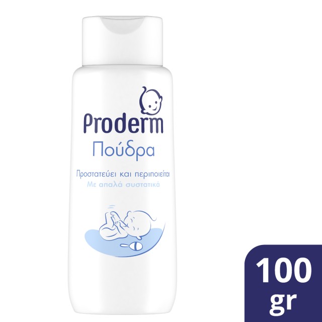 Proderm Βρεφική Πούδρα, 200gr