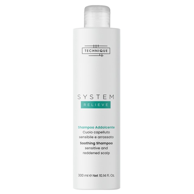Technique System Relieve Soothing Shampoo, Καταπραϋντικό Σαμπουάν για Ευαίσθητο & Ερεθισμένο Τριχωτό 300ml