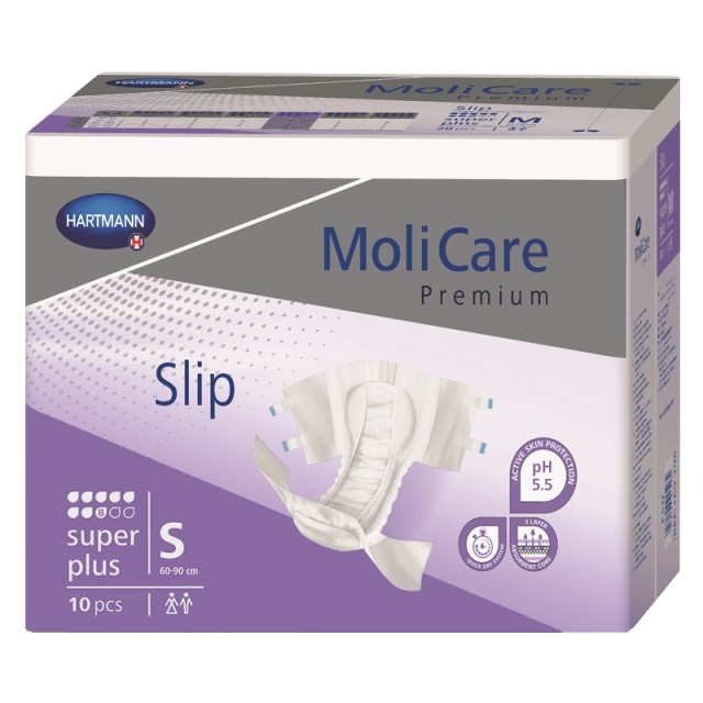 Hartmann MoliCare Premium Slip 8 Drops Super Plus Night, Πάνες Ακράτειας Ενηλίκων, Small, 30τμχ