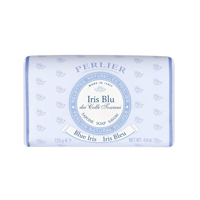 Perlier Blue Iris Soap Bar, Σαπούνι Μπάρα 125gr