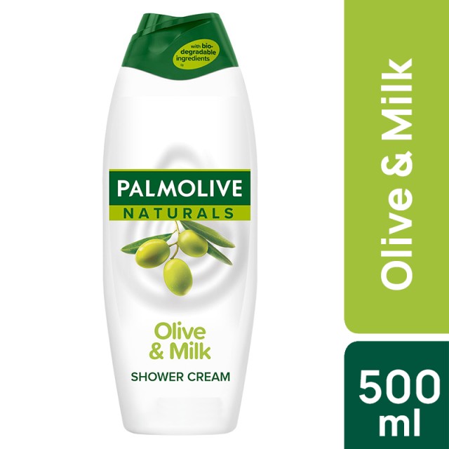 Palmolive Naturals Milk & Olive, Αφρόλουτρο 500ml