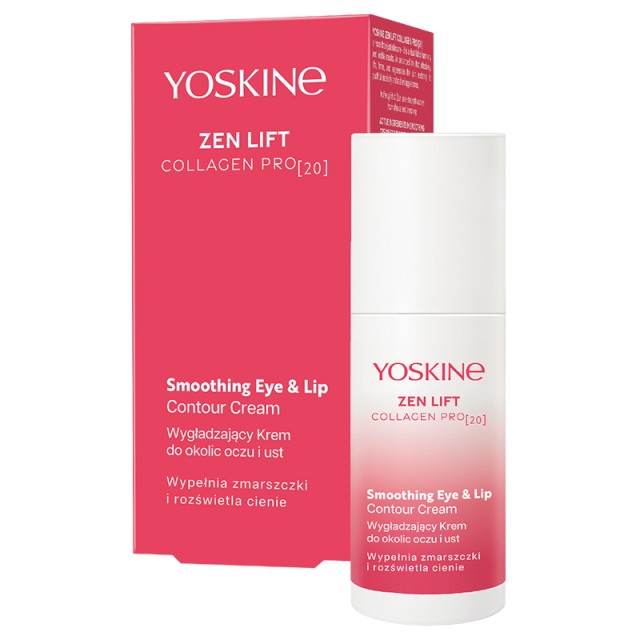 Yoskine Zen Lift, Smoothing Eye & Lip Contour Cream, Κρέμα Λείανσης Ρυτίδων για την Περιοχή των Ματιών & των Χειλιών 30ml