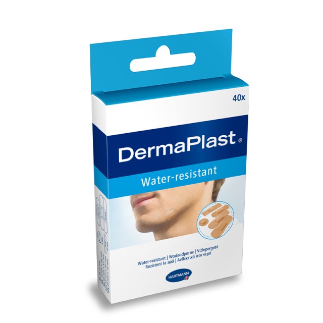 Hartmann Dermaplast Water Resistant Αδιάβροχα Αυτοκόλλητα Επιθέματα, 40τεμ