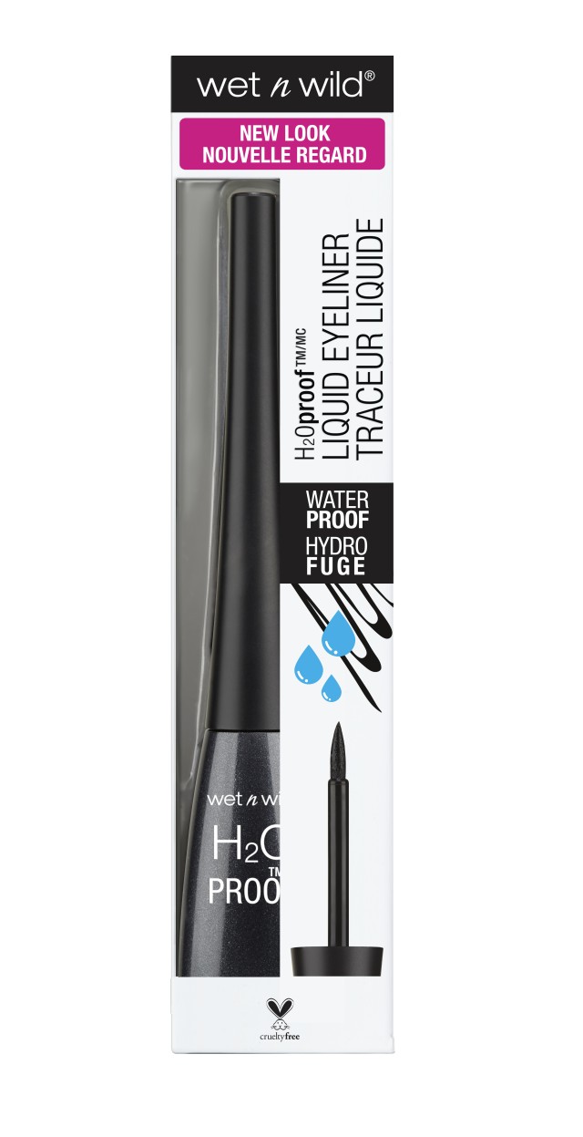 Wet n Wild H2O Proof Felt Tip Liquid Eyeliner Black 5gr