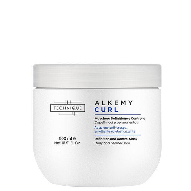 Technique Alkemy Curl Definition Mask, Μάσκα Θεραπεια για μαλλιά με μπούκλες ή Περμανάντ, 500ml