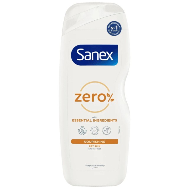 Sanex Zero 0% Dry Skin Αφρόλουτρο 600ml
