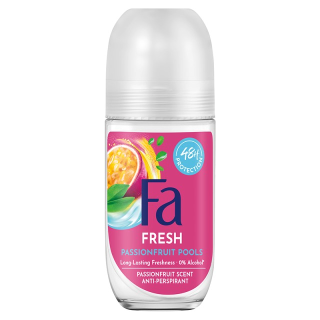 Fa Passion Fruit & Coconut Water Scent, Αποσμητικό Roll-on 50ml
