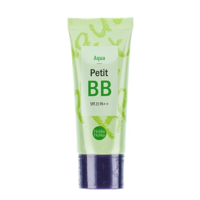 Holika Holika Aqua Petit BB Cream SPF25 PA++, BB Kρέμα Προσώπου για Μεικτό Δέρμα με Αντηλικακή Προστασία, 30ml