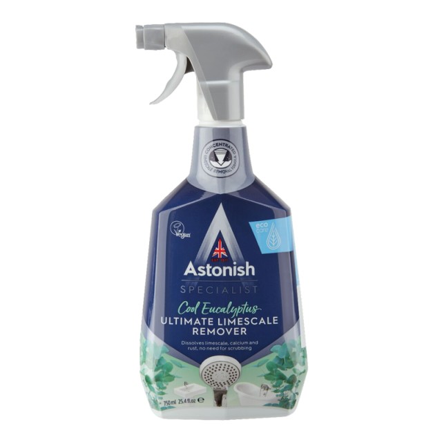 Astonish Cool Eucalyptus Καθαριστικό Σπρέι Κατά των Αλάτων, 750ml