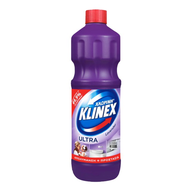 Klinex Ultra Lavender, Xλωρίνη Παχύρευστη, 1,25lt