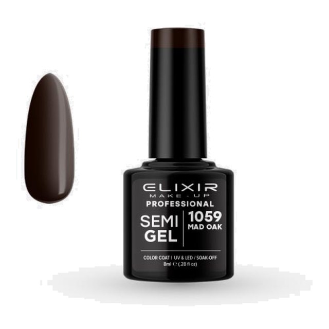 Elixir Semi Gel Νο1059 Mad Oak Ημιμόνιμο Βερνίκι 8 ml