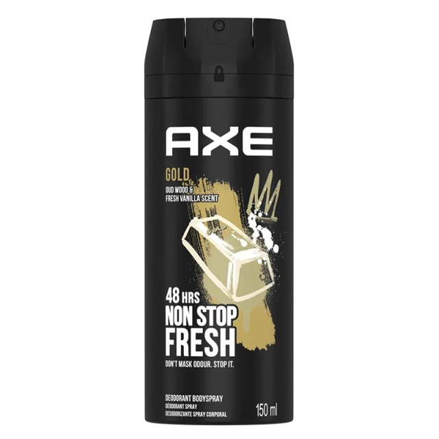 Axe Gold, Αποσμητικό Σπρέι, 150ml