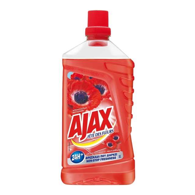 Ajax Fête des Fleurs Αγριολούλουδο, Υγρό Καθαριστικό Γενικής Χρήσης, 1lt