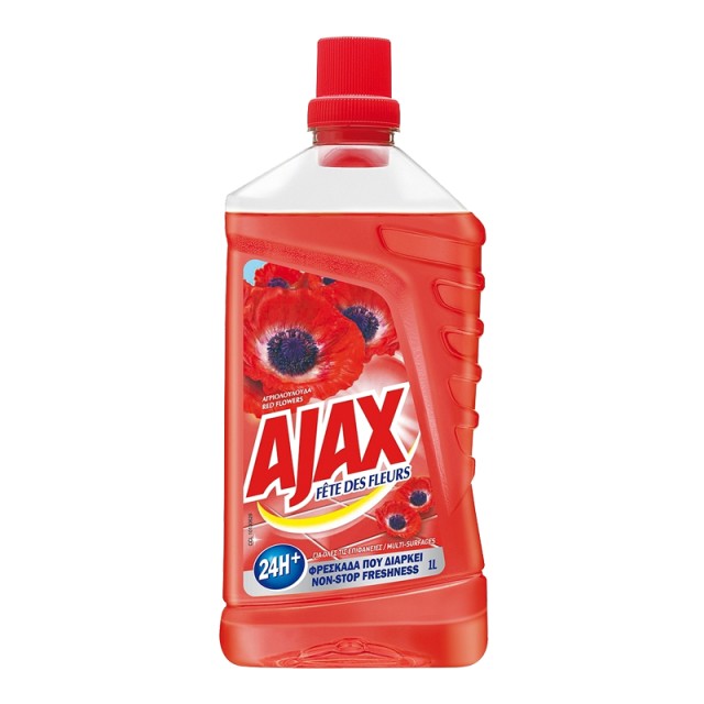 Ajax Fête des Fleurs Αγριολούλουδο, Υγρό Καθαριστικό Δαπέδου, 1lt