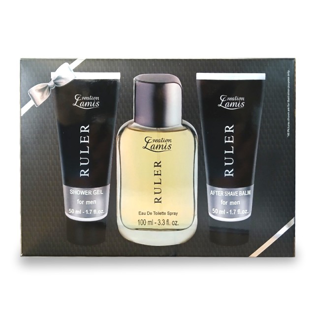 Creation Lamis Σετ Δώρου Ruler Ανδρικό Άρωμα EDP 100ml, Αφρόλουτρο 50ml & After Shave Balm 50ml