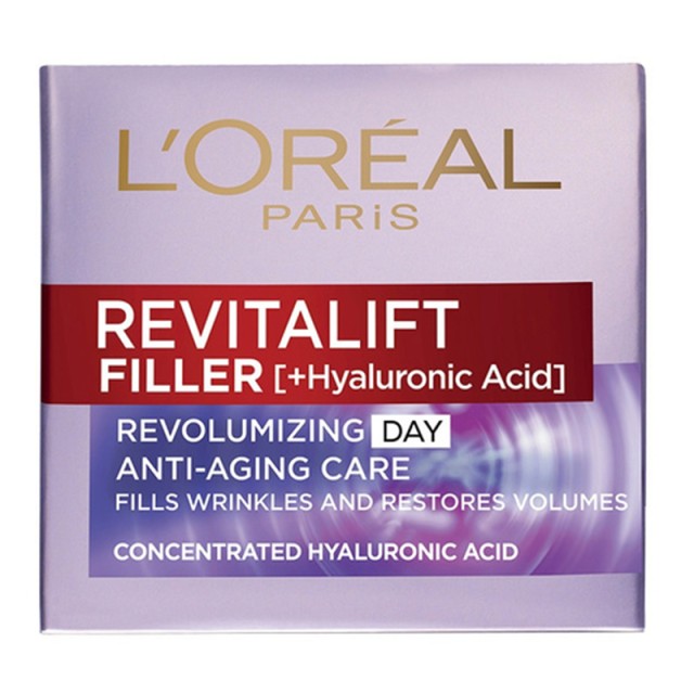 L'oreal Revitalift Filler, Αντιρυτιδική Κρέμα Ημέρας, 50ml