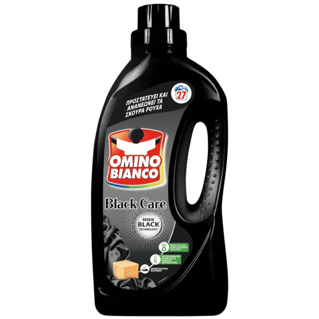 Omino Bianco Black Care, Υγρό Πλυντηρίου Ρούχων, 27Mεζ. 1,485lt
