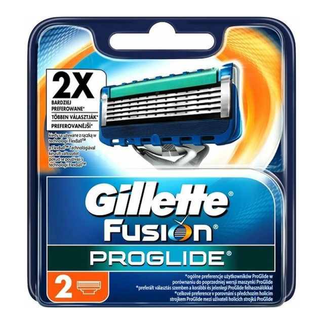 Gillette Fusion5 ProGlide Ανταλλακτικές Κεφαλές 2 τμχ.