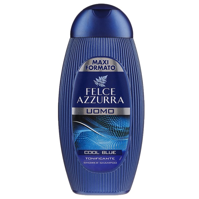 Felce Azzurra Men Cool Blue, Αφρόλουτρο και Σαμπουάν για Άνδρες, 400ml