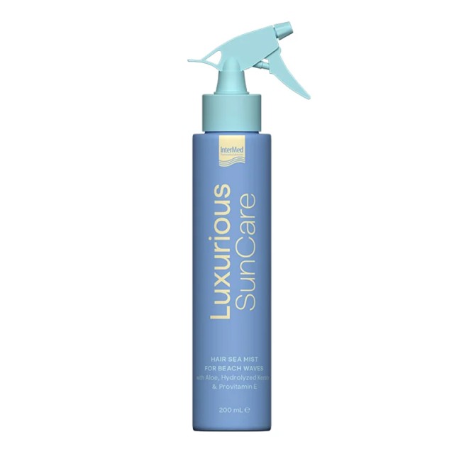 Luxurious SunCare Hair Sea Mist για Κυματιστά Μαλλιά Παραλίας με Όγκο με Αλόη, Κερατίνη & προ-βιταμίνη Β5, 200ml