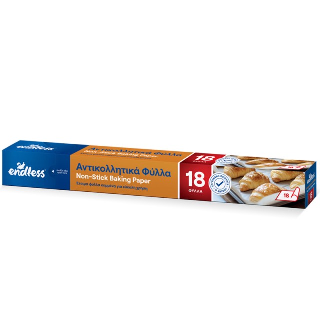 Endless Αντικολλητικά Φύλλα 38x42cm, 18φ.