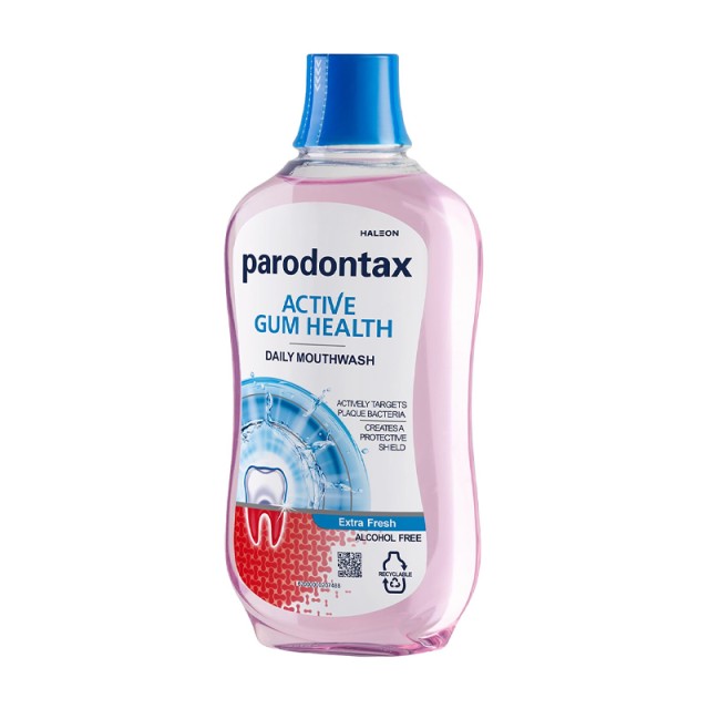 Parodontax Active Gum Health Mouthwash Fresh Mint Στοματικό Διάλυμα, 500ml