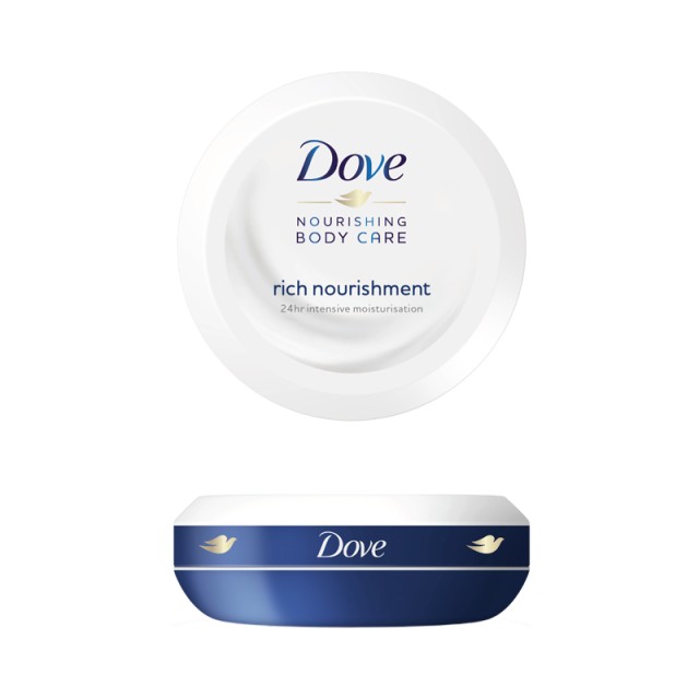 Dove Rich Nourishment Body Care, Κρέμα Σώματος για Βαθιά Θρέψη, 150ml