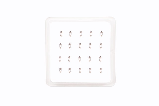 Ro Accessories Σκουλαρίκι μύτης Silver 925 παραμάνα
