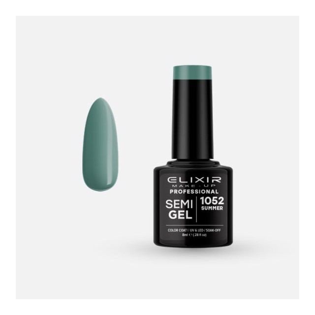 Elixir Semi Gel Νο1052 Summer Ημιμόνιμο Βερνίκι 8 ml