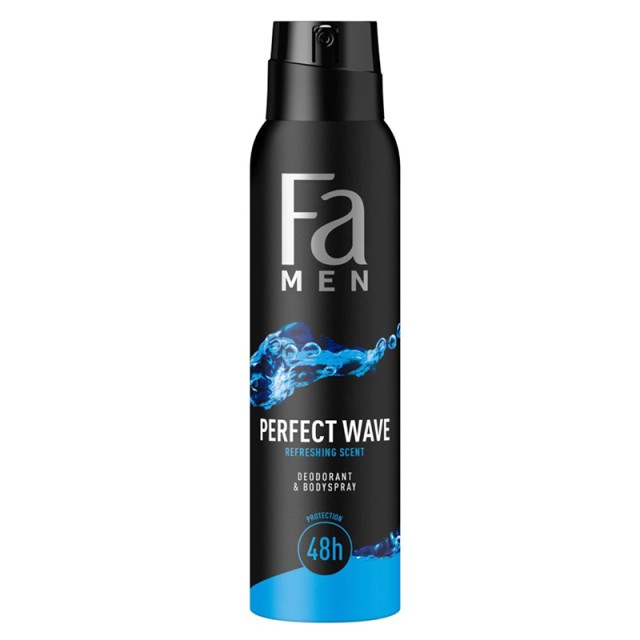Fa Men Perfect Wave Deo Spray, Αποσμητικό Σπρέι, 150ml