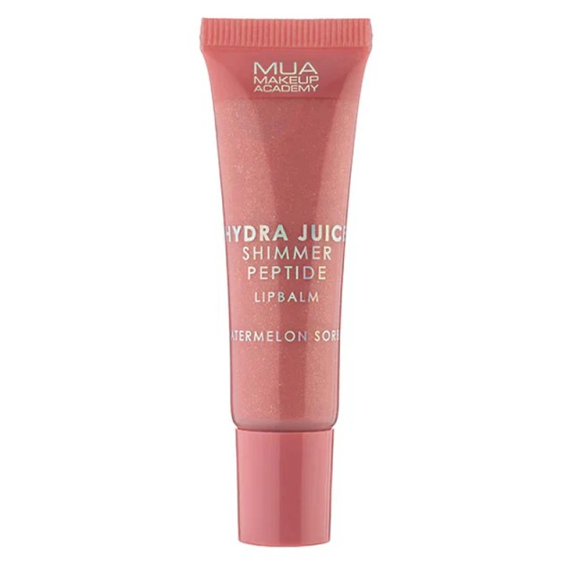 MUA Hydra Juice Shimmer Peptide Lip Balm Watermelon Sorbet, Ενυδατικό Balm για Θρέψη & Προστασία, 10ml