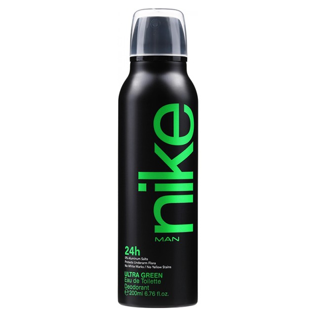 Nike Ultra Green Deodorant for Men, Αποσμητικό Σπρέι 200ml
