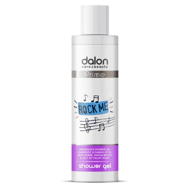Dalon Prime Rock Me Shower Gel, Αφρόλουτρο 200ml