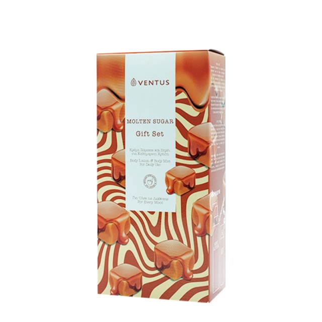 Ventus Molten Sugar Gift Box, Body Mist 100ml & Κρέμα Σώματος 250ml