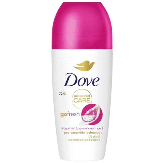 Dove Advanced Care Dragonfruit, Αποσμητικό Roll-On, 50ml