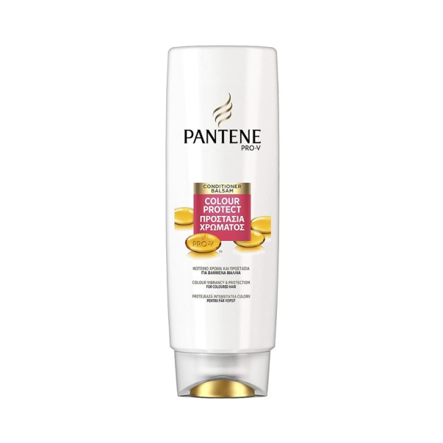Pantene Pro-V Colour Protect Conditioner, Μαλακτική Κρέμα Προστασίας Χρώματος για βαμμένα & με ανταύγειες μαλλιά, 230ml