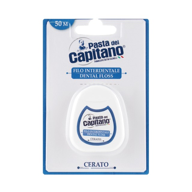 Pasta del Capitano Dental Floss, Οδοντικό Νήμα, 50 μέτρα.