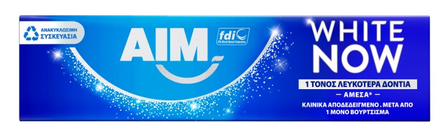 Aim White Now, Οδοντόκρεμα, 75ml