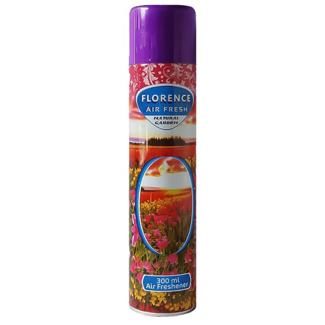 Florence Air Fresh Natural Garden, Αποσμητικό Σπρέι Χώρου 300ml