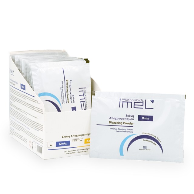 Imel Bleaching Powder Blue, Σκόνη Αποχρωματισμού σε Φακελάκι 25g