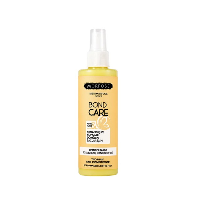 Morfose Metamorfose Bond Care Conditioner Two Phase Mαλλακτική Κρέμα Μαλλιων Leave In για Επανόρθωση & Ενδυνάμωση, 200ml